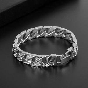 Супер крутой мужской браслет в стиле хип-хоп модные роскошные браслеты змеиная цепочка Ювелирные изделия с пряжкой Laipute B008 - Product Image 4