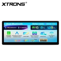 Estéreo para Auto Android de 12.3 Pulgadas para Jeep/Dodge/Chrysler, UNISOC 7865, 8+128GB, Pantalla QLED, AKM 7604, Salida Coaxial Dual BT, CE - XTRONS