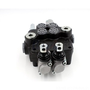 วาล์วไฮดรอลิกแบบแมนนวล P80-G12-G34 80 ลิตร/นาที วาล์วควบคุมทิศทาง 6 ทาง เกลียวใน วัสดุเหล็กหล่อ - Product Image 5