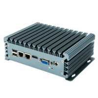 Nuevo Mini PC integrado de negocios industriales de alta calidad Mini PC Intel Fanless Mini PC