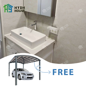 20ft thép hiện đại container nhà phẳng gói mở rộng thiết kế cho gia đình ngoài trời nơi cư trú văn phòng xây dựng nhà bếp cửa hàng nhà vệ sinh - Product Image 2