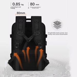 <span class=keywords><strong>Sac</strong></span> <span class=keywords><strong>à</strong></span> <span class=keywords><strong>dos</strong></span> pour <span class=keywords><strong>ordinateur</strong></span> portable imperméable de grande capacité pour femmes, avec logo personnalisé, pour les voyages d'affaires quotidiens, avec port USB - Product Image 3