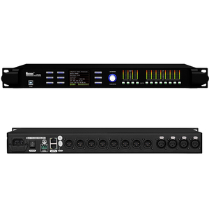 LM848T专业数字信号处理器4进8出96khz金属外壳管理扬声器FIR - Product Image 4