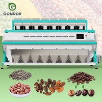Koffieboon Paprika Knoflook Kleur Sortering Quinoa Zwarte Rijst Kleur Sorter Verplaatsbare Vorm Machine Voor Fruit