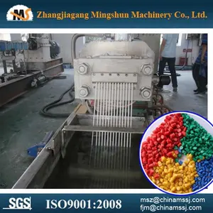 Mingshun Plastic PE PP PS PPR Granules Granulator Granulating Pelletizing Pelletizer Recycling Making Machine