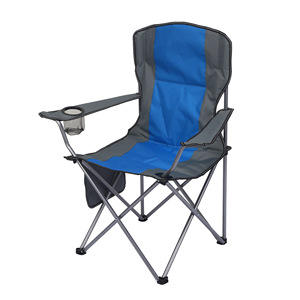 Luxury <b>Heavy</b> <b>Duty</b> Support 350lbs High Back Tropical Design <b>Folding</b> Camping Outdoor <b>Chair</b> Padded Oxford Thick Armrests Storage - Product Image 3