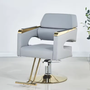 Chaise de salon de coiffure pivotante et réglable, équipement de beauté de spa, chaise de barbier, chaise de styliste de luxe, chaise de salon de tatouage, chaise de barbier - Product Image 4