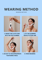 Appareil de lifting facial en forme de V, masseur électrique amincissant pour le visage en V, appareil de beauté anti-âge pour éliminer le double menton