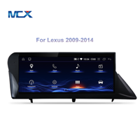 MCX Android 10.0 10.25 ''Radio Auto Stéréo Multimédia Vidéo Système de Carte avec Navigation GPS pour Lexus RX 270 2012-2013