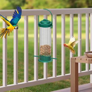 Mangeoire à oiseaux suspendue, support pour <span class=keywords><strong>boule</strong></span> <span class=keywords><strong>de</strong></span> <span class=keywords><strong>graisse</strong></span>, mangeoire à oiseaux suspendue - Product Image 3