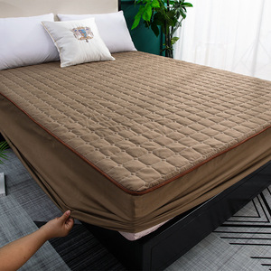 Prix de gros 360 degrés couverture complète Offre Spéciale brossé imperméable à l'eau king size couvre-lit protecteur de <span class=keywords><strong>matelas</strong></span> - Product Image 6