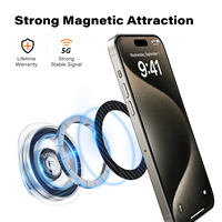 360 aspiration sous vide bureau magnétique en alliage d'aluminium support pour téléphone portable modélisation créative Pat Silicone support pour téléphones portables pour voiture