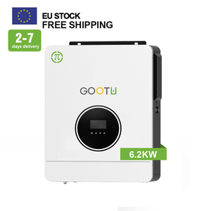 Gootu 24V 48V lai 3KW 4.2KW 6.2kW 140A MPPT biến tần năng lượng mặt trời sóng sin tinh khiết với màn hình có thể tháo rời - Product Image 1