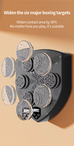 Robot inteligente de boxeo Beat, equipo de práctica de boxeo en casa con entrenamiento de sacos de arena HECHO DE PU para <span class=keywords><strong>Muay</strong></span> Thai - Product Image 3