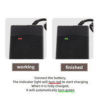 Chargeur de batterie DC pour batteries au plomb-acide et Li-ion 12.6V 13.5V 13.6V 13.8V 14V 14.8V 15V 16.5V 16.8V 1A 2A 2.5A, Adaptateur 12.6V 15A