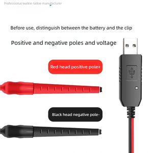 Chargeur de batterie pour radio bidirectionnelle Baofeng, chargeur universel USB durable avec <span class=keywords><strong>pince</strong></span> <span class=keywords><strong>crocodile</strong></span>, multifonctionnel, adaptable, ODM OEM pris en charge - Product Image 4