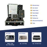 Échographe vétérinaire portable étanche avec batterie de 5 heures pour utilisation en ferme par temps froid