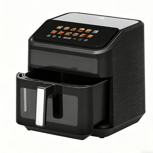 Electrodoméstico de Cocina Pequeño, Freidora de Aire Inteligente con Pantalla a Color y Ventana Visible, Freidora de Aire Digital de 9L con Calentamiento Superior e Inferior - Product Image 2