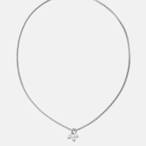 गहने छोटे द्रव्यमान स्टेनलेस स्टील परादीस हार को प्रेरित करता है तीन मोती के लिए सुंदर - Product Image 4