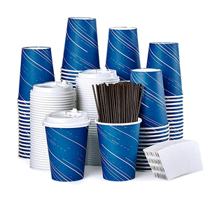 Custom LOGO Waterproof 8oz 12oz 16oz 24oz 32oz Recyclable Disposable Double Wall Food Grade Kraft Paper <b>Cups</b> Lid <b>for</b> Tequila - Product Image 5