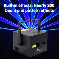 Projecteur laser à tête mobile multi-effets 40W DMX512 en aluminium pour scène et piste de danse, avec mode stroboscopique, conception AutoCAD, durable et fiable