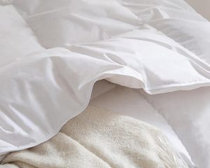 Premium 100% Cotton White King-Size <strong>Duvet</strong> Insert <strong>All</strong> <strong>Season</strong> Medium Warmth Custom Feather Comforter White Cotton Cover for Hotels - Product Image 6