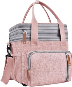 Large Adult Insulated Lunch <b>Bag</b> with Removable Shoulder Strap Leakproof <b>Work</b> Tote Cooler <b>for</b> Women <b>Men</b> Made of Durable Polyester - Product Image 1