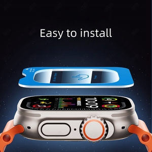 Pour Apple <span class=keywords><strong>IWatch</strong></span> Ultra 2 protecteur d'écran en verre trempé 49mm facile à installer Film de protection d'artefact pour apple Watch Ultra 1 2 - Product Image 2