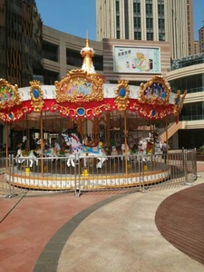 Carrousel Grandiose 24 Places de Haute Qualité, Style Européen, pour Parcs d'Attractions et Complexes Thématiques Européens et Américains - Product Image 4