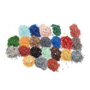 Revêtement de sol en époxy métallique 2-4 mm, flocons bruns colorés pour effet peinture marbrée par pulvérisation - Product Image 4