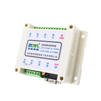 Contrôleur de relais réseau 4 canaux 4DI 4DO 12/24V, module E/S à distance monté sur rail DIN RS485/RS232 Modbus RTU pour applications industrielles