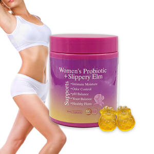 Gomitas de Probióticos de Olmo Resbaladizo de Fábrica con Certificación GMP, Apoyo para la Humedad Íntima y el Equilibrio del pH, Gomitas de Probióticos de Piña y Levadura - Product Image 1