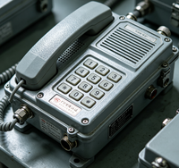 Échantillons Gratuits - Téléphone Ignifuge KTH123 pour Appel d'Urgence en Chambre de Refuge Souterraine, Sonnerie 60V 35mA 90dB Ex d