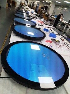 23.6inch 1280x1280 trong Nhà Vòng tròn Màn hình 700nits nổi bật vòng LCD quảng cáo hiển thị với Android Wifi chức năng - Product Image 3