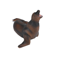 Venta al por mayor de PVC sólido simulación Vida Marina León marino modelo criatura marina juguetes figuritas de animales juguetes para niños