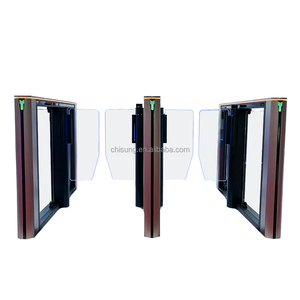 Spor Salonu için Limit Anahtarlı Üst Düzey Hızlı Cam Turnike Giriş Kontrolü DC Fırçasız Motor - Product Image 4