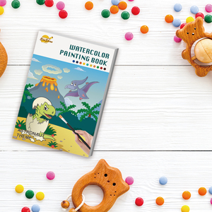 Livre de <span class=keywords><strong>coloriage</strong></span> magique 2026 avec aquarelle, graffiti de dinosaures répétés, livre de <span class=keywords><strong>coloriage</strong></span> pour enfants, pour adultes et enfants - Product Image 4