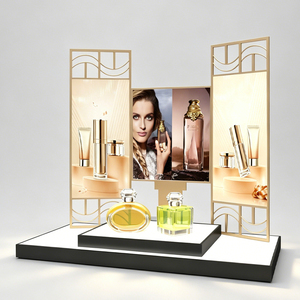 Gran oferta, nuevos estantes de exhibición de cosméticos acrílicos personalizados, estante de exhibición LED para el cuidado de la piel - Product Image 5