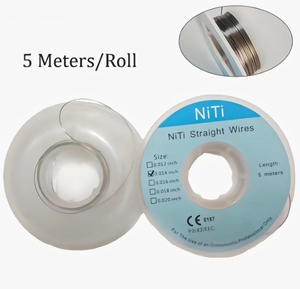 Archwires de <span class=keywords><strong>ortodoncia</strong></span> médica UM Niti alambre redondo 014 Alambre de <span class=keywords><strong>arco</strong></span> súper elástico 10 unids/bolsa Ovoid <span class=keywords><strong>Damon</strong></span> - Product Image 4