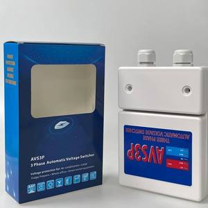 Interruptor automático de voltaje trifásico AVS3P 16A con protección contra sobrevoltaje y bajo voltaje para aires acondicionados y congeladores - Product Image 4