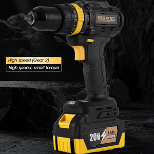 20V Cordless Hammer Drill - 13mm Iron Clip Head, High <b>Torque</b> & Efficient Performance - Product Image 1