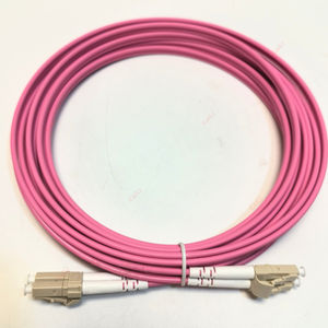 Cable de conexión de fibra óptica OM4 100G, acoplador de fibra óptica de puente óptico dúplex multimodo de 2 núcleos, 50/125 2,00mm, mm - Product Image 1