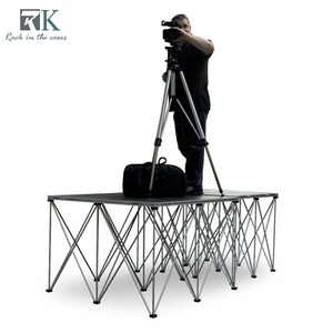 Aluminum Smart Stage Modular Portable Stage Platform for Live <b>Show</b> Church Event - Product Image 3