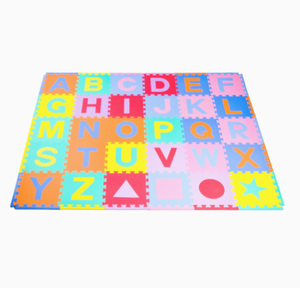 Tapis EVA en mousse haute densité pour enfants Tapis de jeu de gymnastique durable avec chiffres et mots - Product Image 2