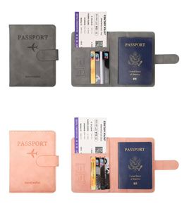 Funda de Pasaporte de Cuero Crazy Horse Vintage, Estuche de Viaje Personalizado con Grabado, Regalo Corporativo de Alta Gama para Viajeros - Product Image 1