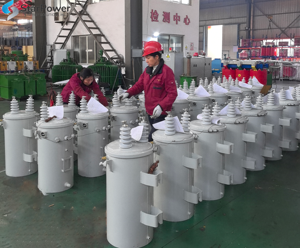 Transformateur monophasé monté sur poteau de qualité assurée 60 Hz 23 kV 230 V / 460 V 75 kVA - Product Image 2