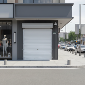 Prezzo competitivo manuale porta avvolgibile in acciaio zincato con tapparella <span class=keywords><strong>antifurto</strong></span> per interni Container negozi case moderne - Product Image 1