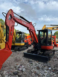 Le Japon a utilisé l'excavatrice de Kubota kx165 avec la machine de construction de chenilles de bulldozer5.5ton usd mini excavatrice de Kubota kx165 petite pelle - Product Image 2