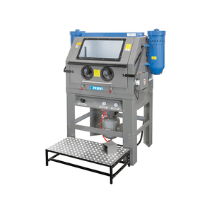 Sableuse à pression Fervi 0605 avec 2 aspirateurs 2x230V 1.2kW - Product Image 1