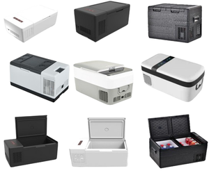 पोर्टेबल 35l cf35 कार कूलर बॉक्स dc 12v/24 vac 220v कंप्रेसर रेफ्रिजरेटर यूएसबी - Product Image 6